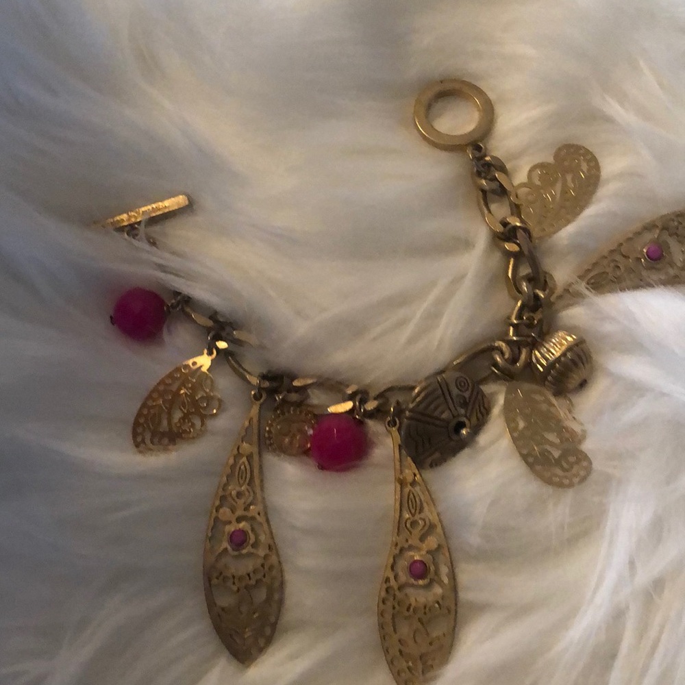 Jessica Simpson Charm Bracelet
